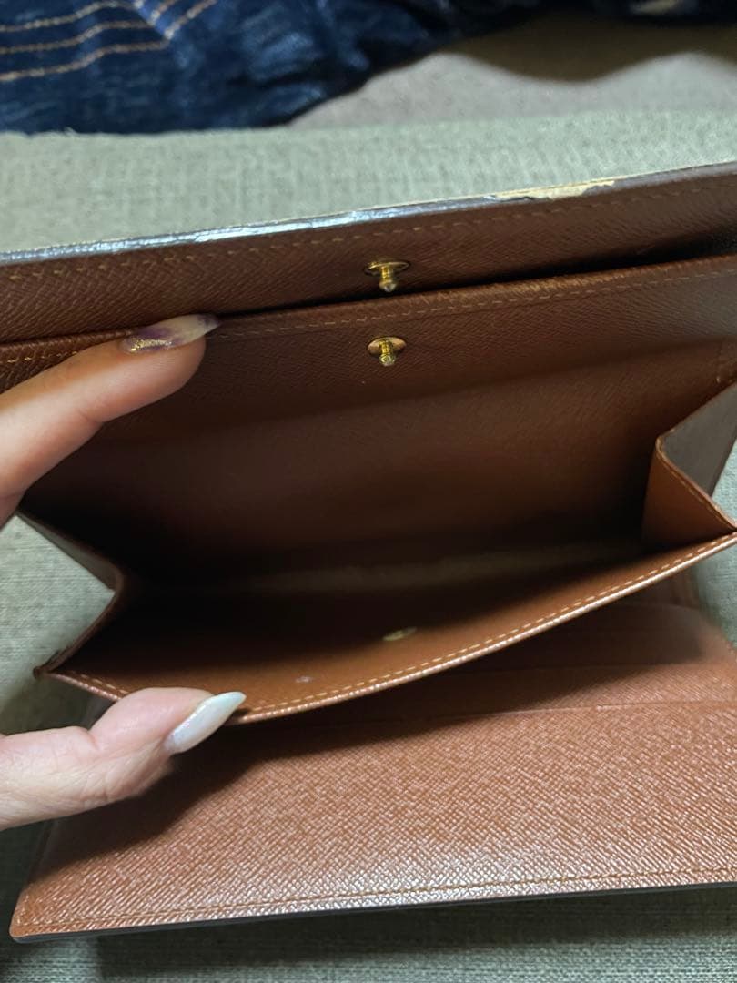 Louis Vuitton ブラウン 三つ折り財布