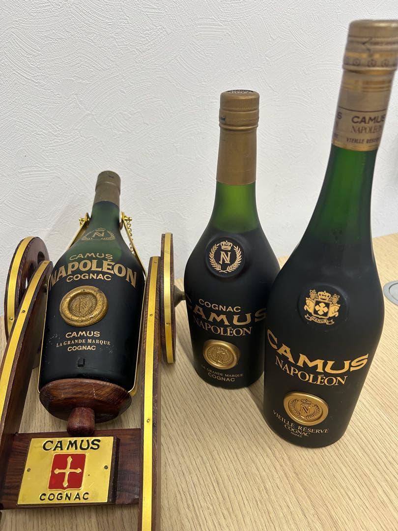 『未開栓』 CAMUS ナポレオン3種　セット