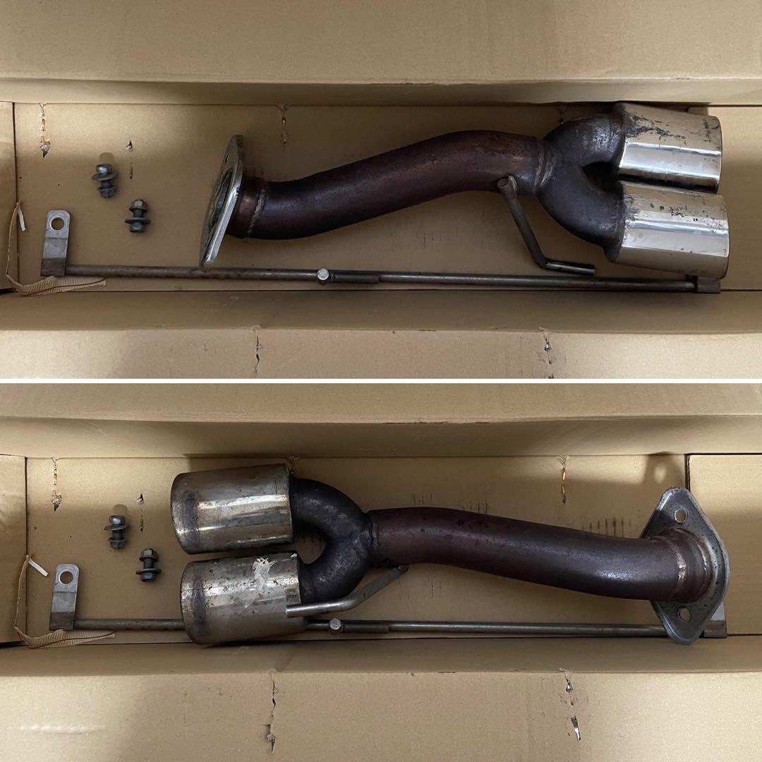 ND5RC センター2本出し 直管マフラー（爆音）