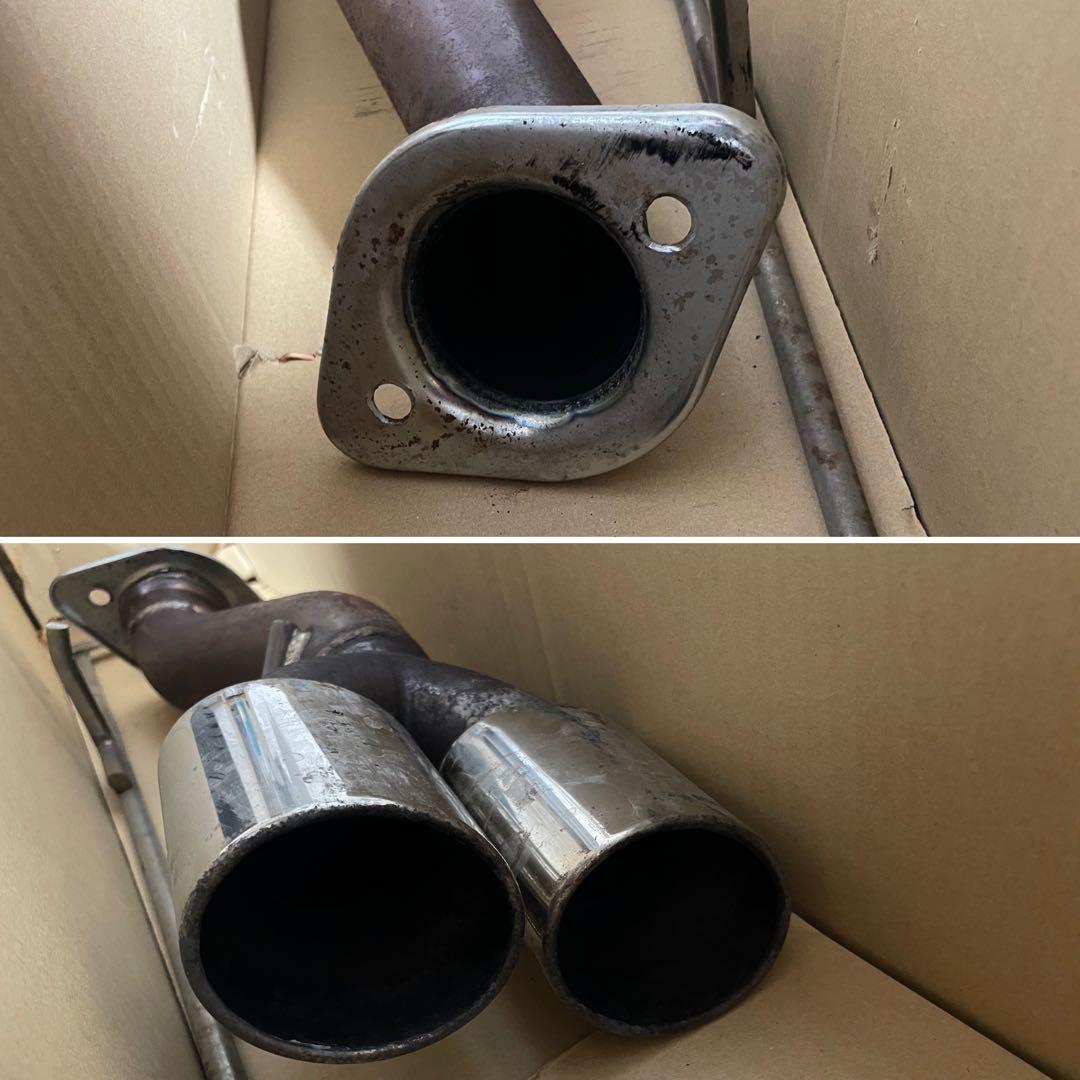 ND5RC センター2本出し 直管マフラー（爆音）