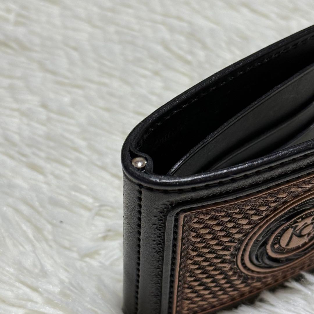 ⭐️未使用品⭐️ KC`s アルチザン　マネークリップ　窪田クラフト　ターコイズ