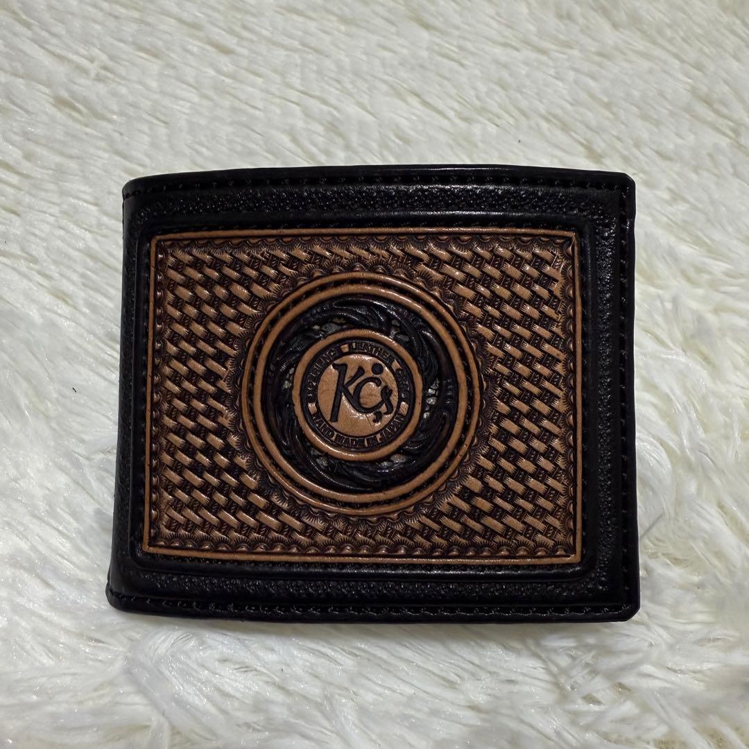 ⭐️未使用品⭐️ KC`s アルチザン　マネークリップ　窪田クラフト　ターコイズ