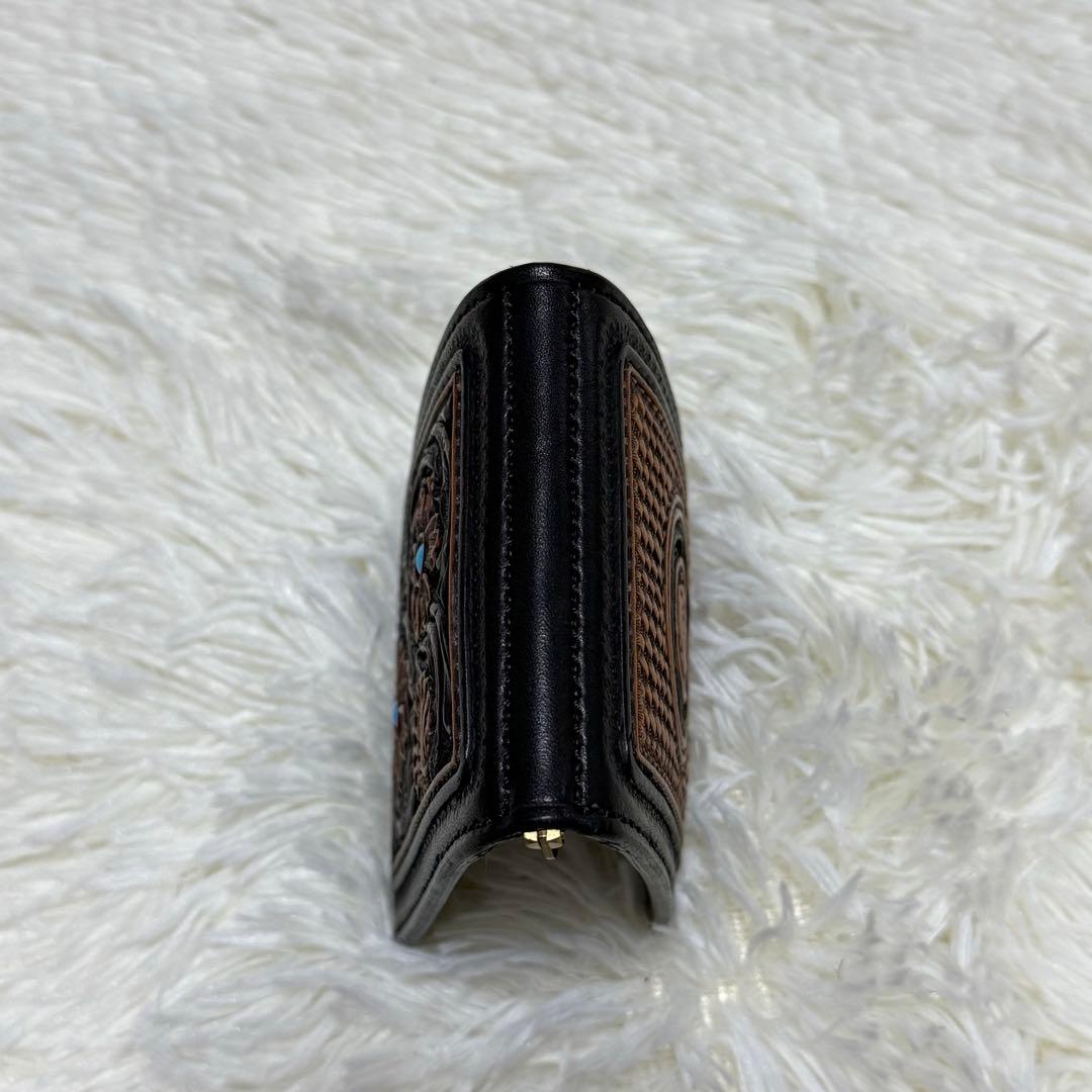 ⭐️未使用品⭐️ KC`s アルチザン　マネークリップ　窪田クラフト　ターコイズ