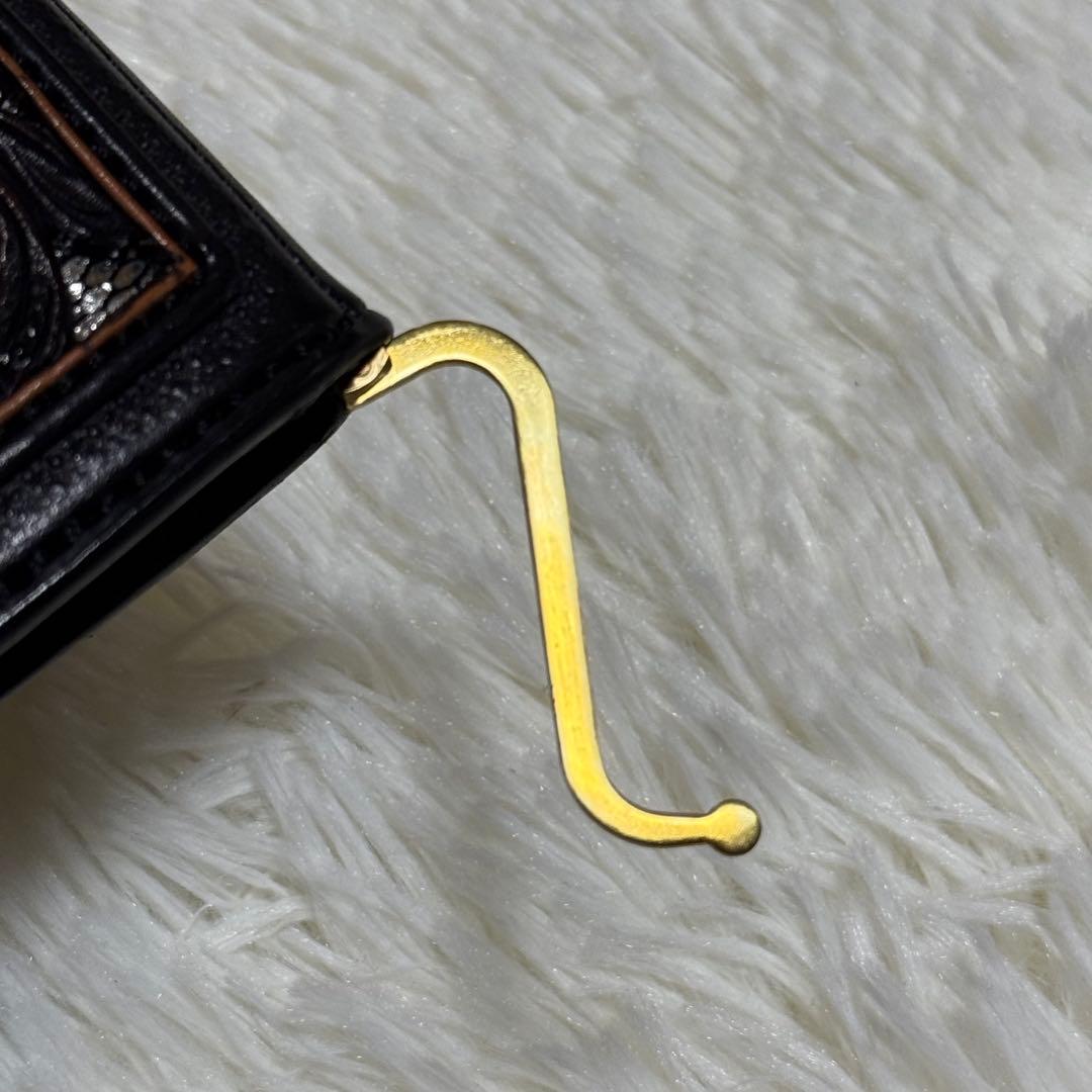 ⭐️未使用品⭐️ KC`s アルチザン　マネークリップ　窪田クラフト　ターコイズ