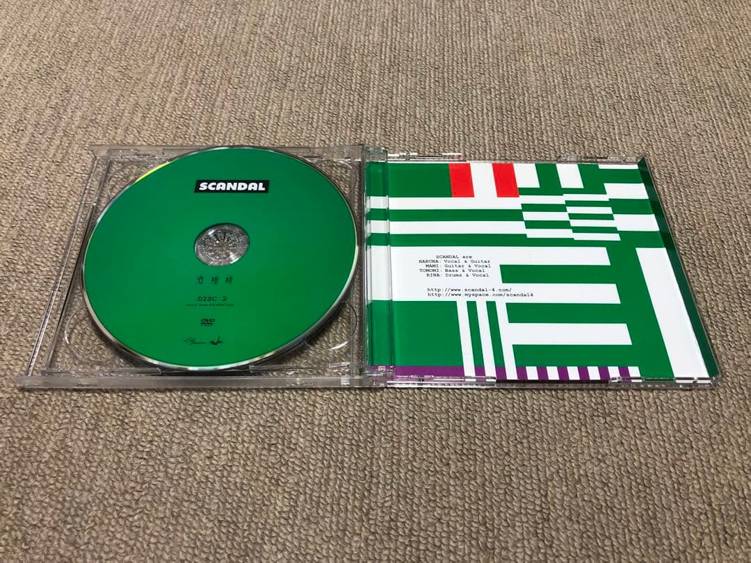 SCANDAL カゲロウ 恋模様 2枚セット