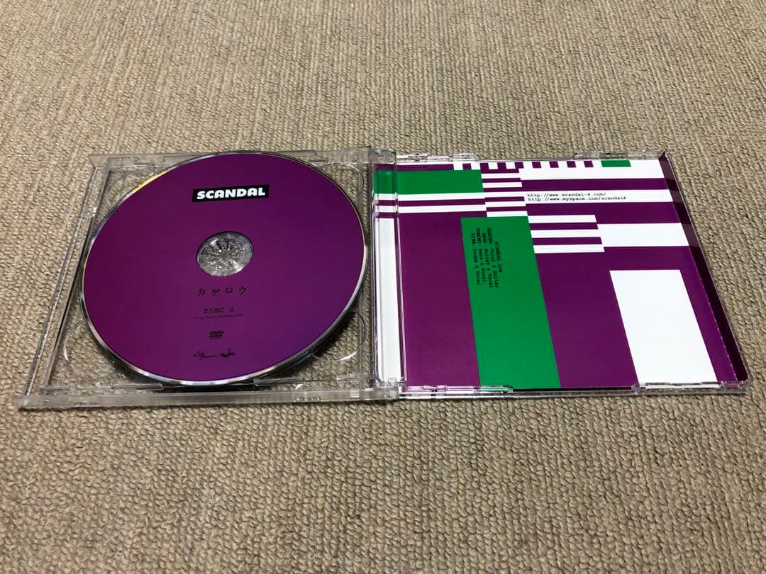 SCANDAL カゲロウ 恋模様 2枚セット