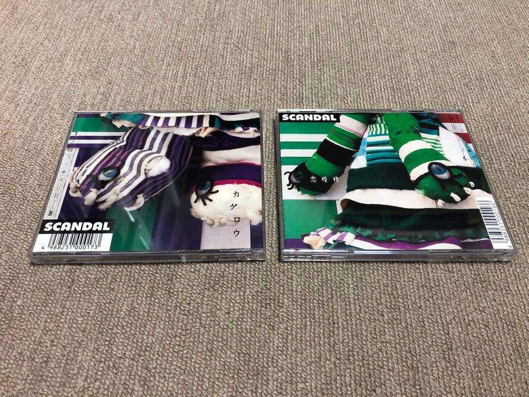 SCANDAL カゲロウ 恋模様 2枚セット