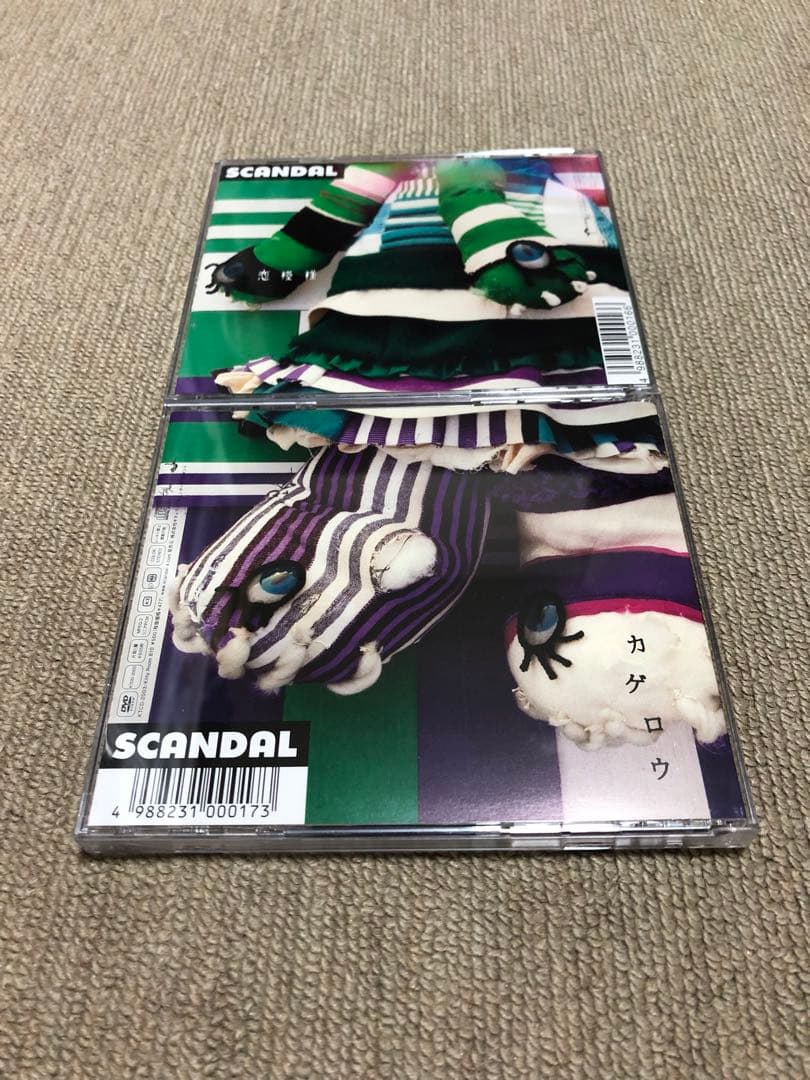 SCANDAL カゲロウ 恋模様 2枚セット