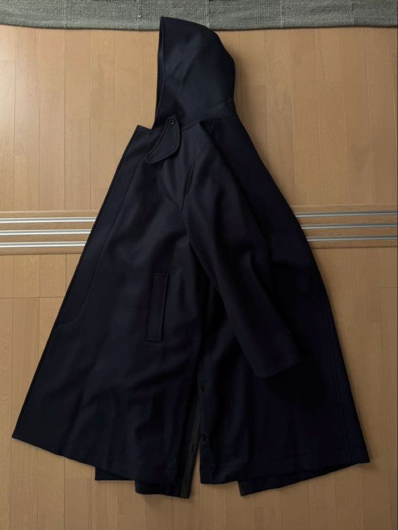 美品 kaptain sunshine メルトン オーバーコート