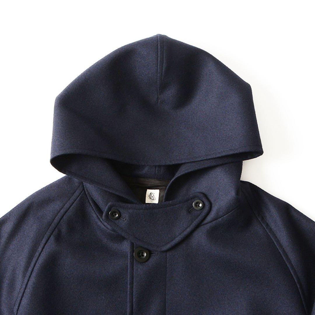 美品 kaptain sunshine メルトン オーバーコート