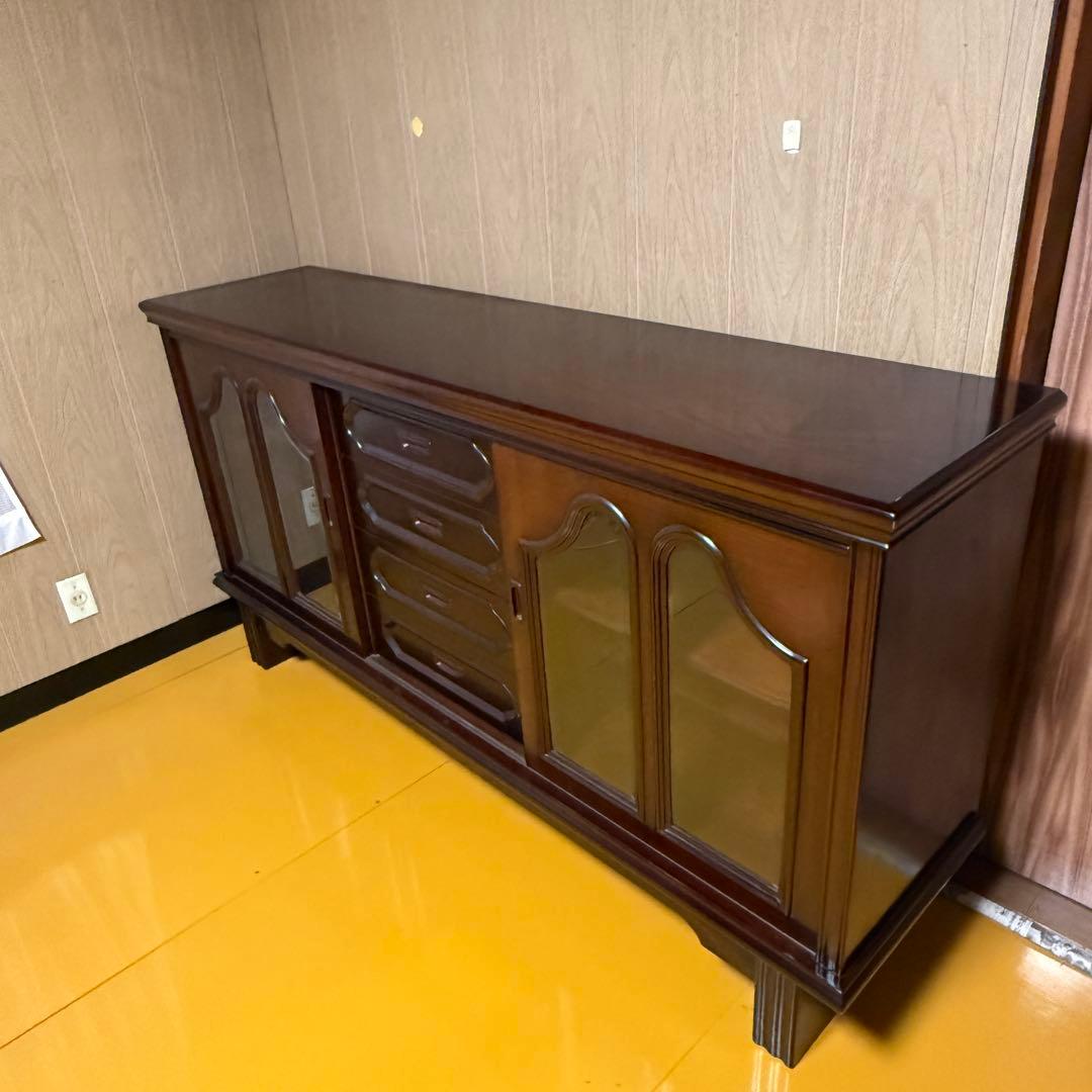 【ヴィンテージ】昭和　高級サイドボード　美品　幅176cm