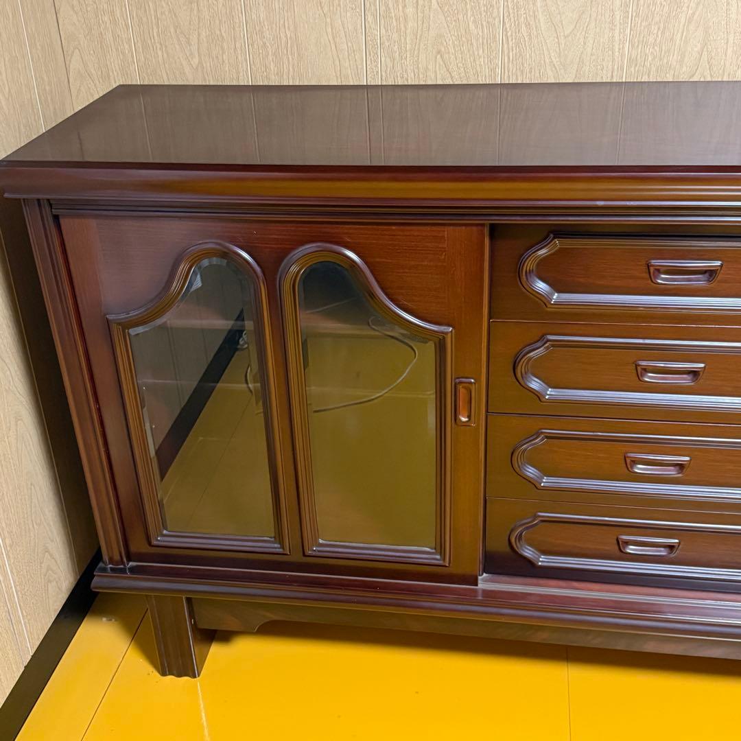 【ヴィンテージ】昭和　高級サイドボード　美品　幅176cm