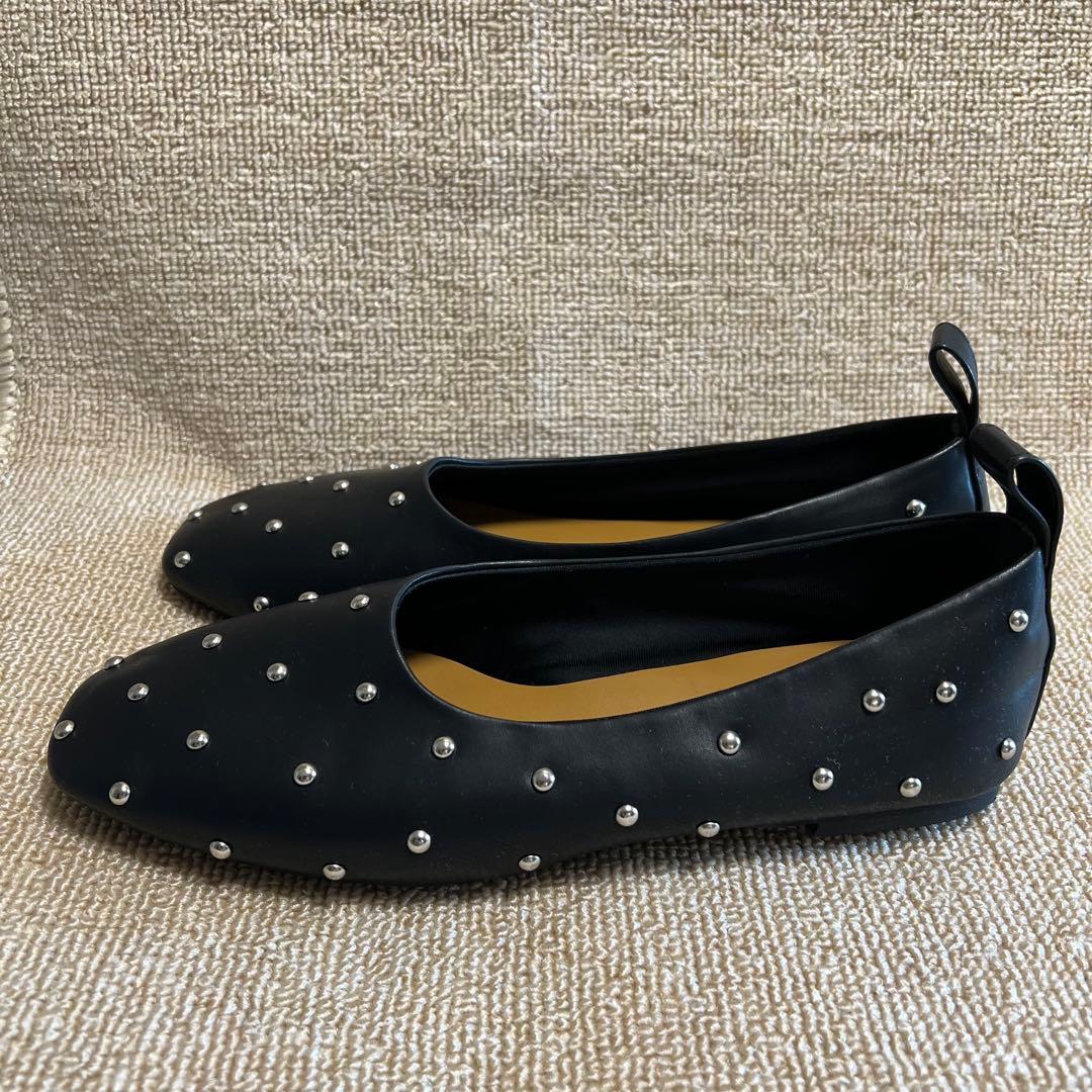 【美品/人気】Emma Francis.フラットスタッズシューズ/箱無し