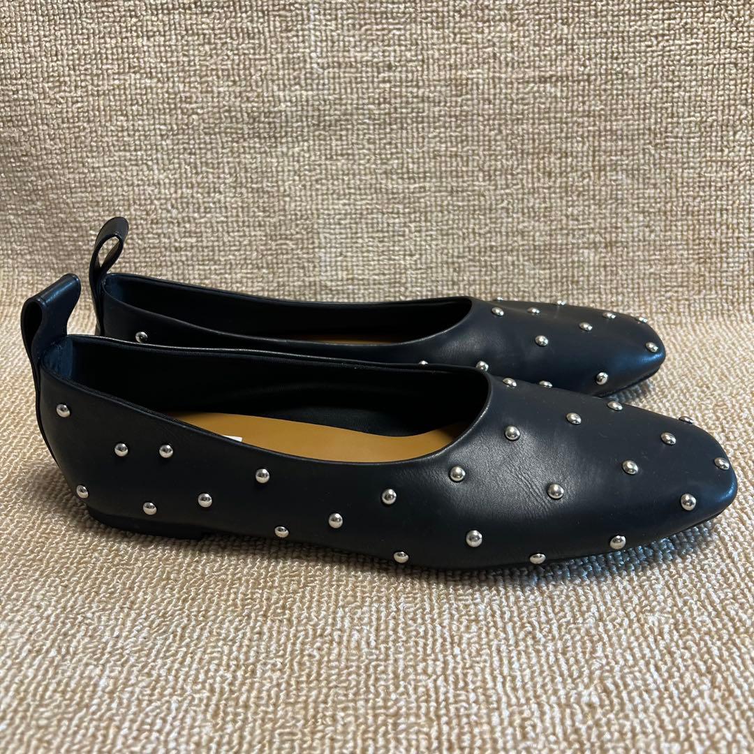 【美品/人気】Emma Francis.フラットスタッズシューズ/箱無し