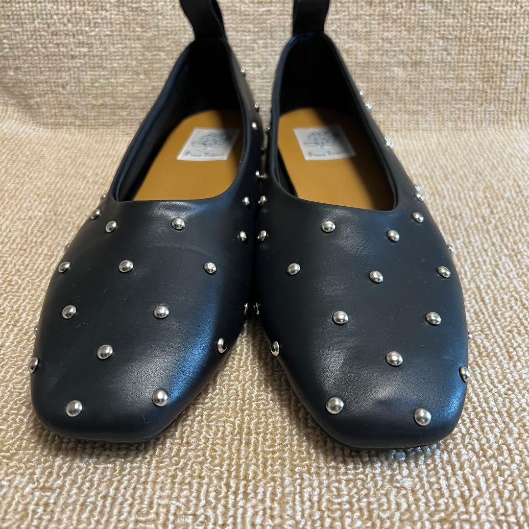 【美品/人気】Emma Francis.フラットスタッズシューズ/箱無し