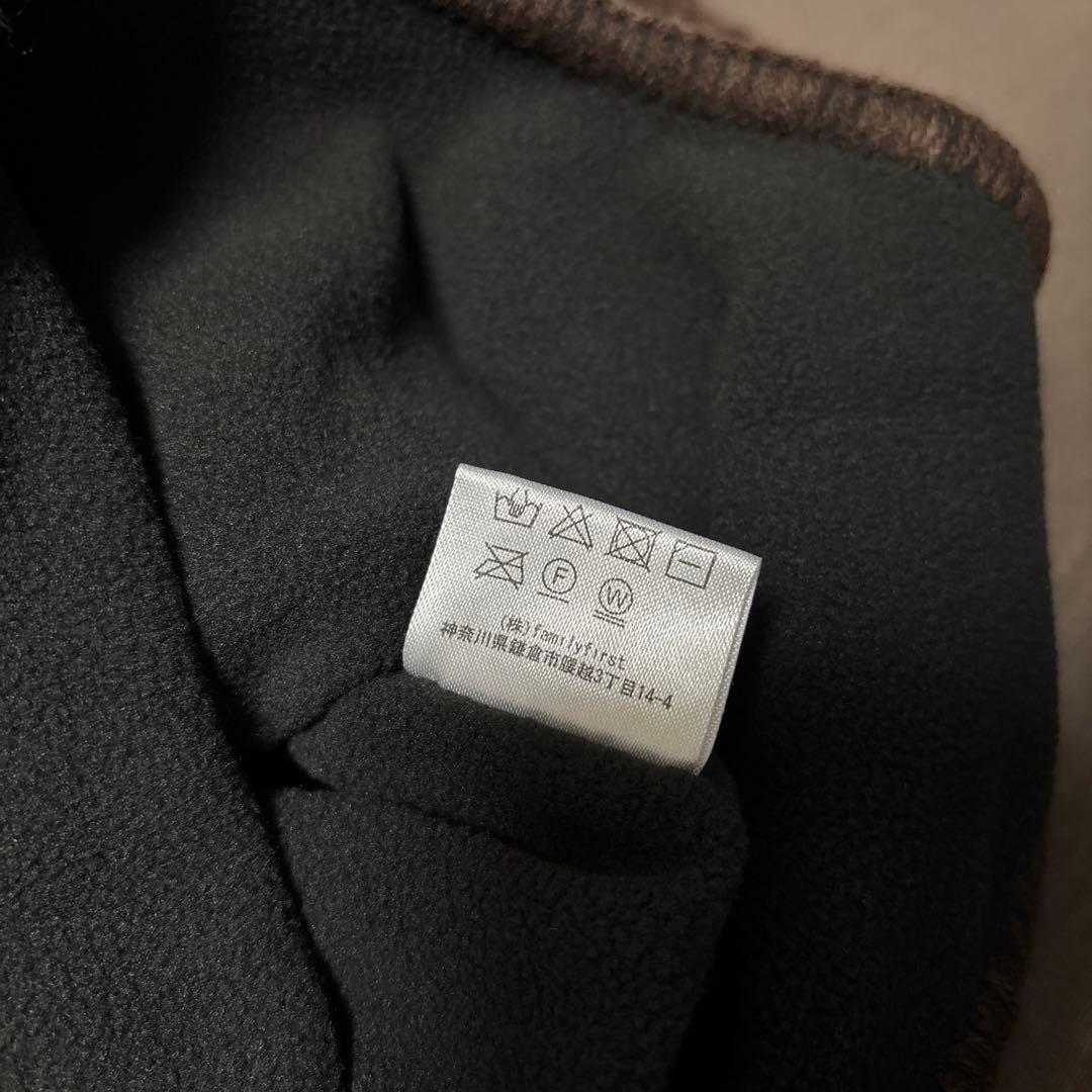 【売り切りセール】BoTT ニット帽 ポンポン付き 黒/黄緑ストライプ