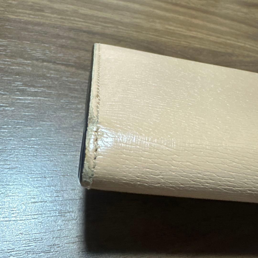 GUCCI ベージュ 長財布 GGロゴ