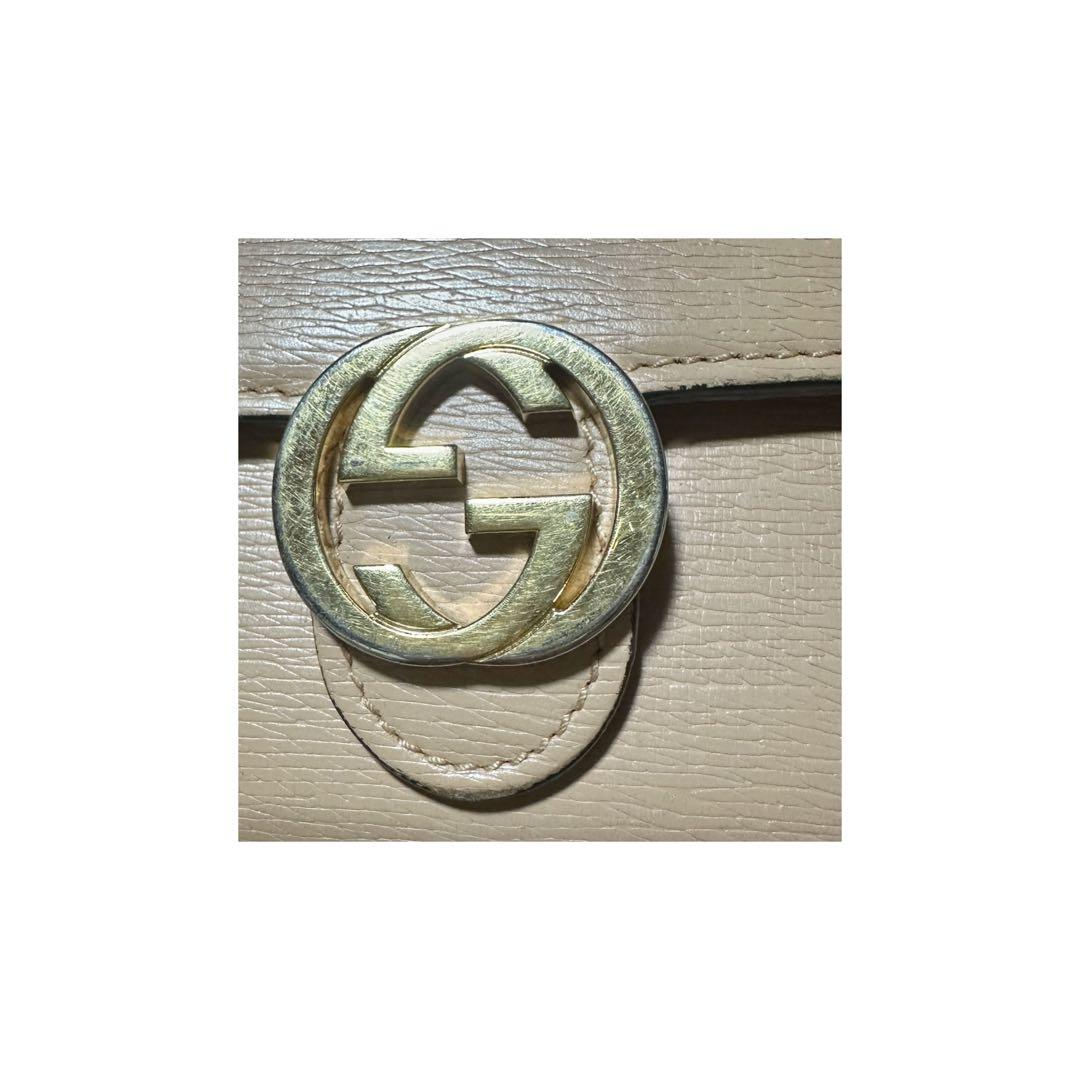 GUCCI ベージュ 長財布 GGロゴ