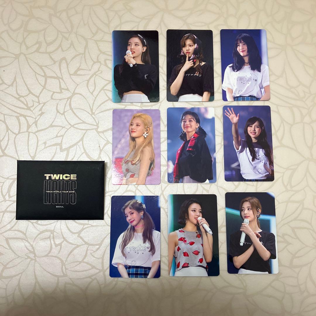 TWICE LIGHTS DVD トレカセット