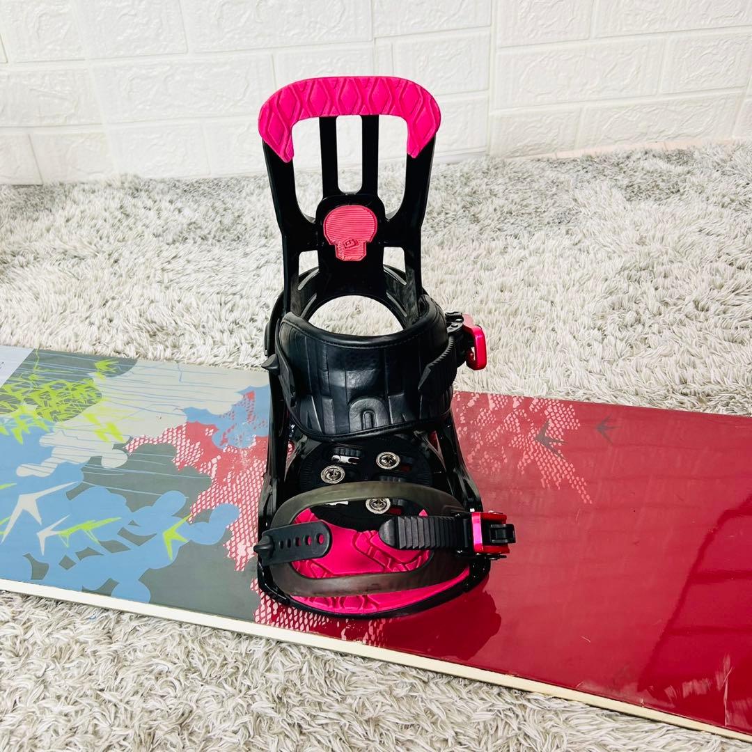 【初心者向け】バートン フェザー サロモン スノーボードセット 148cm