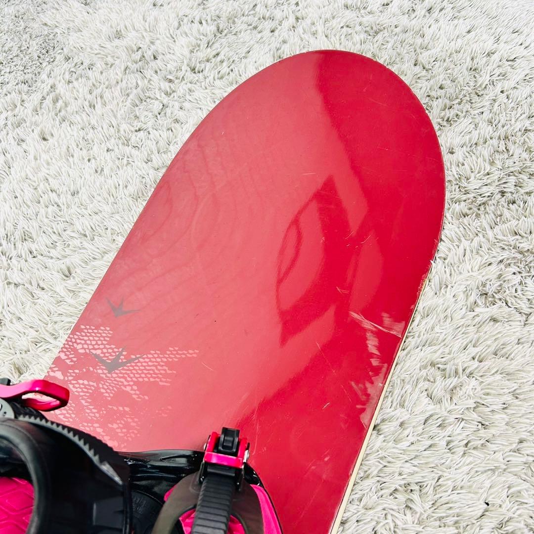 【初心者向け】バートン フェザー サロモン スノーボードセット 148cm