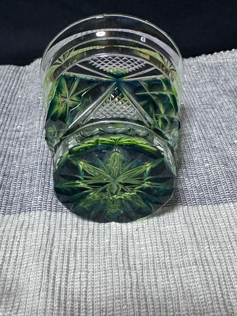 島津薩摩切子 二色冷酒杯 薩摩切子 酒器