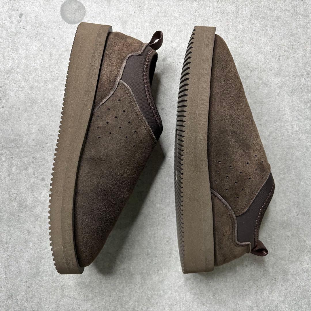 未使用級 SUICOKE スイコック ムートンサボ　24 モスグリーン