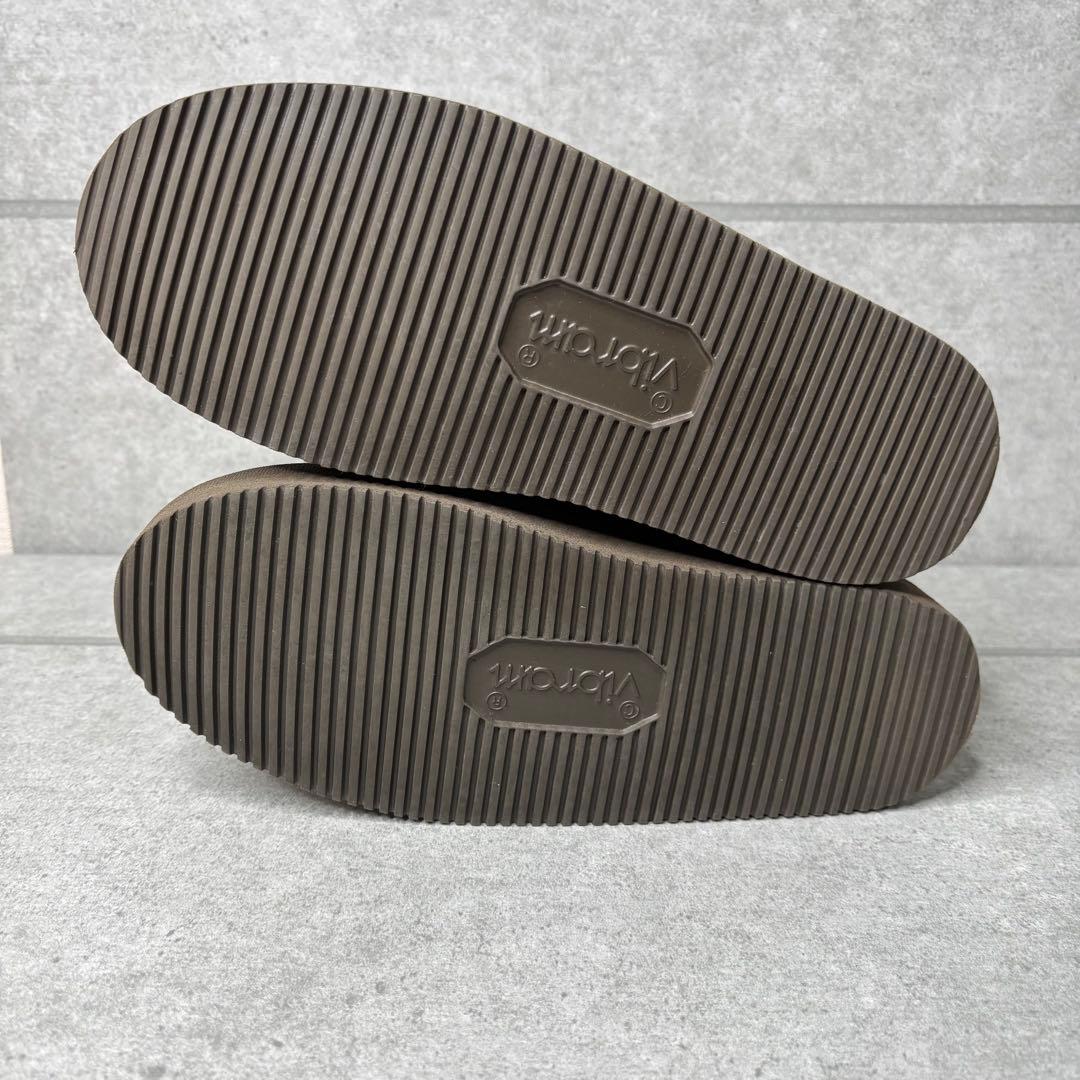 未使用級 SUICOKE スイコック ムートンサボ　24 モスグリーン