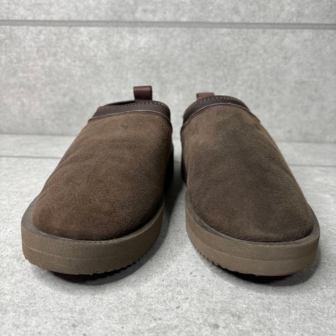 未使用級 SUICOKE スイコック ムートンサボ　24 モスグリーン