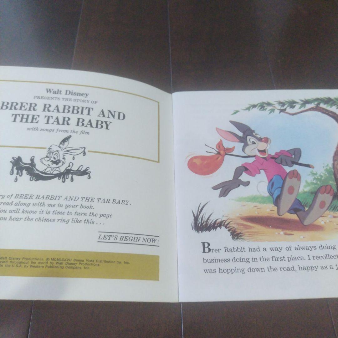 ブレアラビット Brer Rabbit　 絵本　レコード