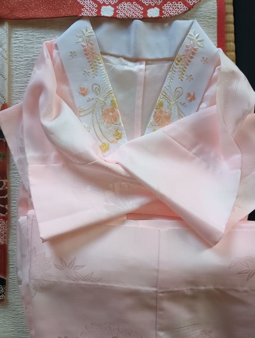 豪華総柄　本絞り金彩手描き友禅　振袖フルセット未着用しつけ付　丈163 裄66