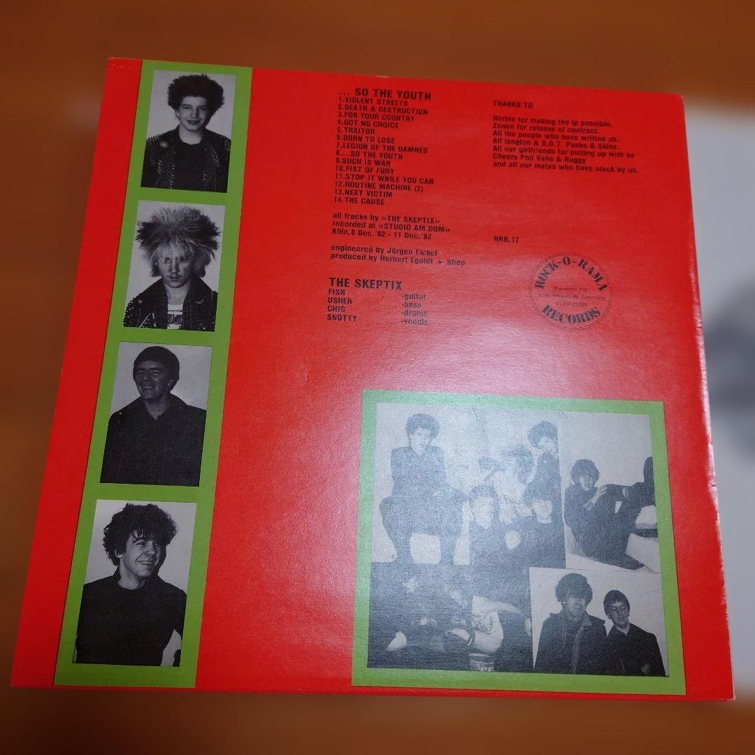 【希少盤】…So the youth / The Skeptix 独オリジナル！