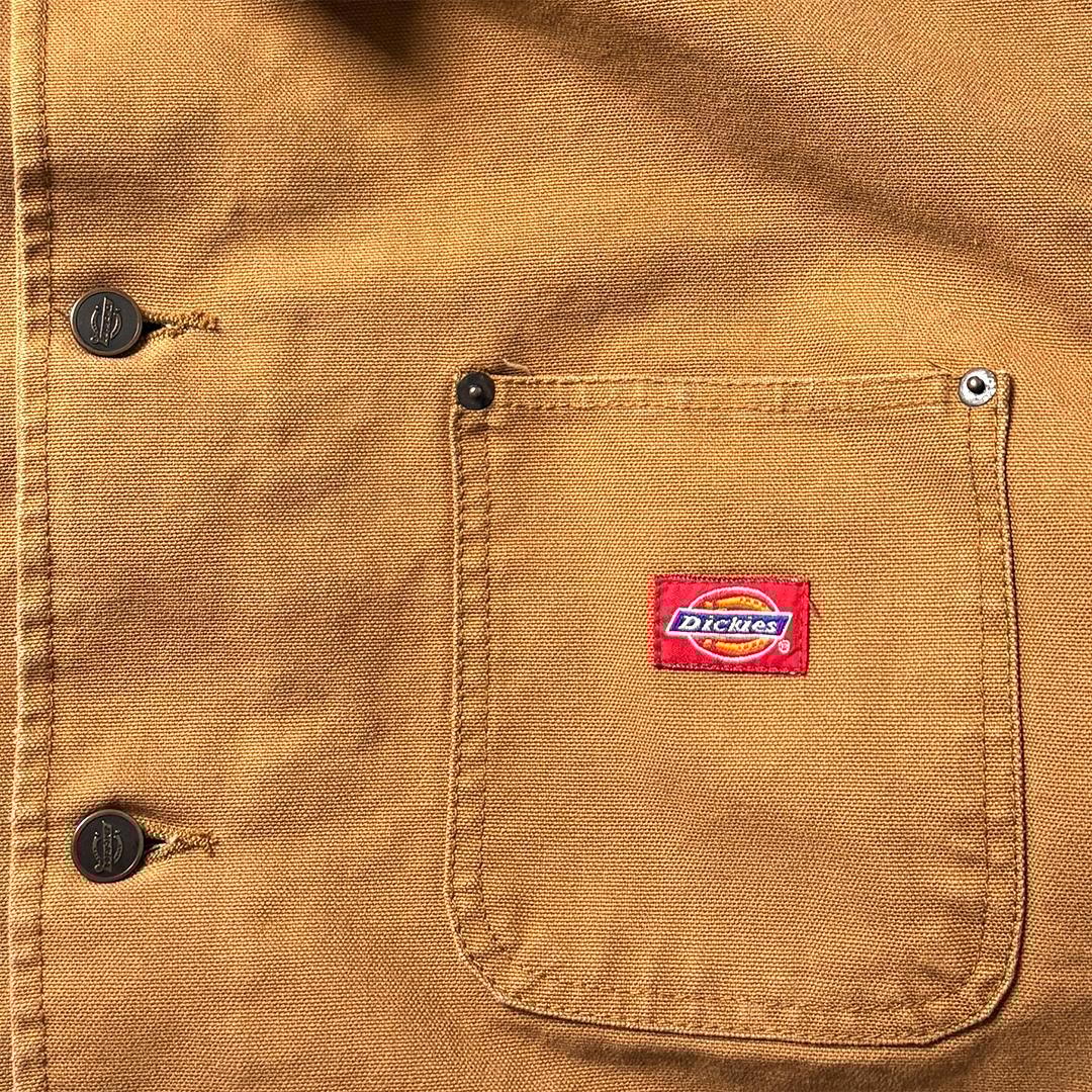 dickies ミシガンチョアコート XL カバーオール ブラウン ディッキーズ