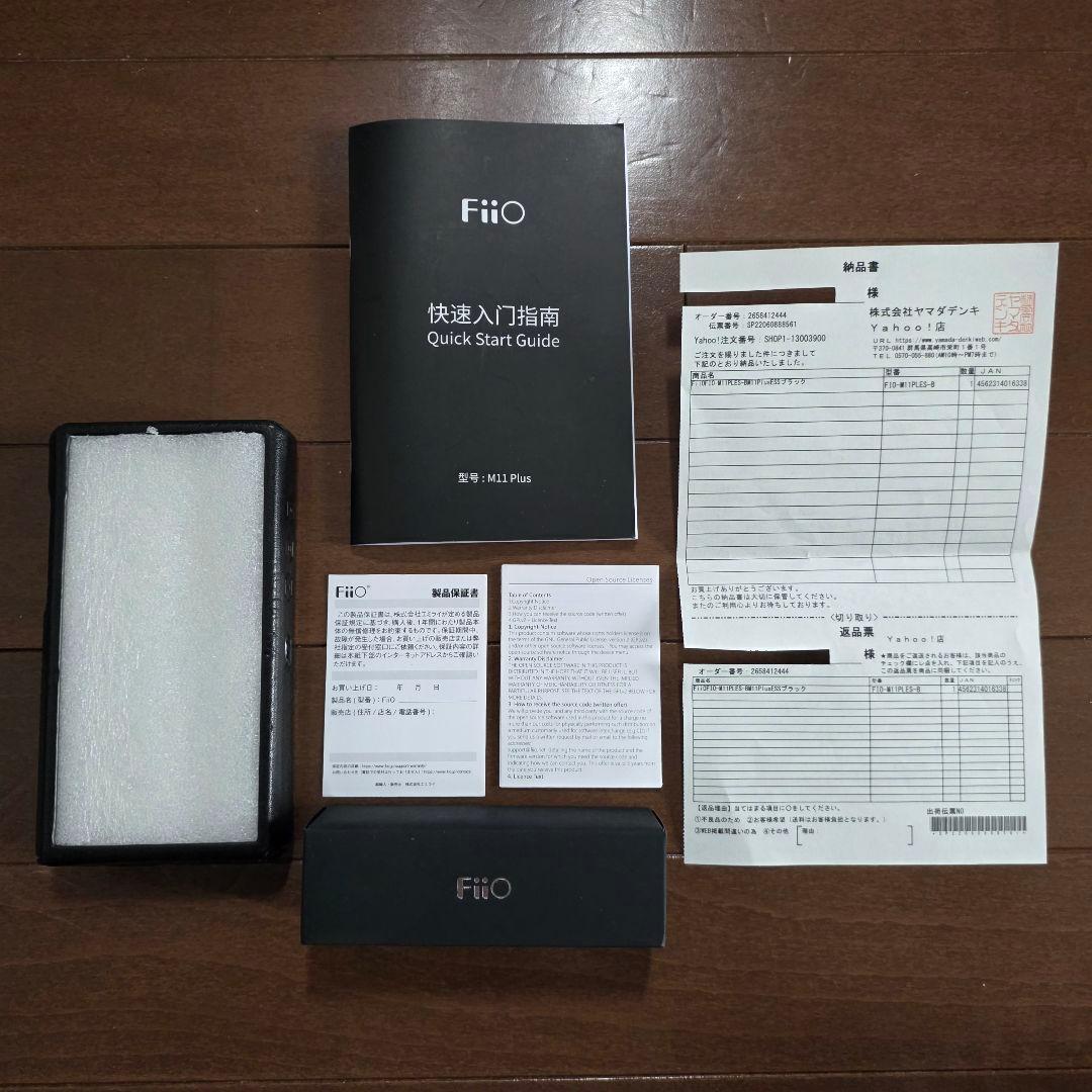 【美品】FiiO M11 PLUS ESS DAP レザーケース付き