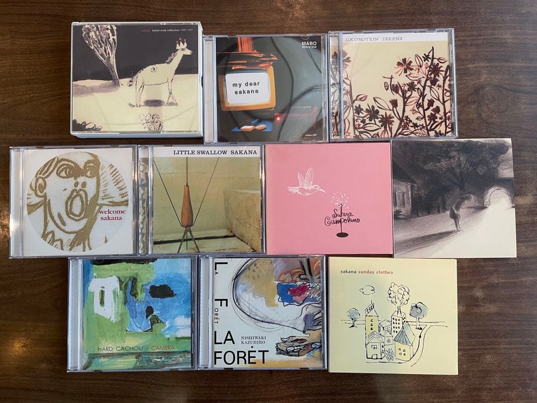 SAKANA CD まとめ売り　pocopen カメラ　西脇一弘