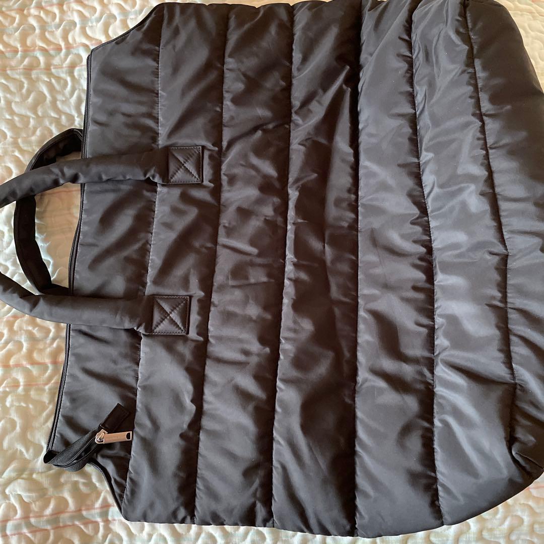 marimekko ブラック トートバッグ