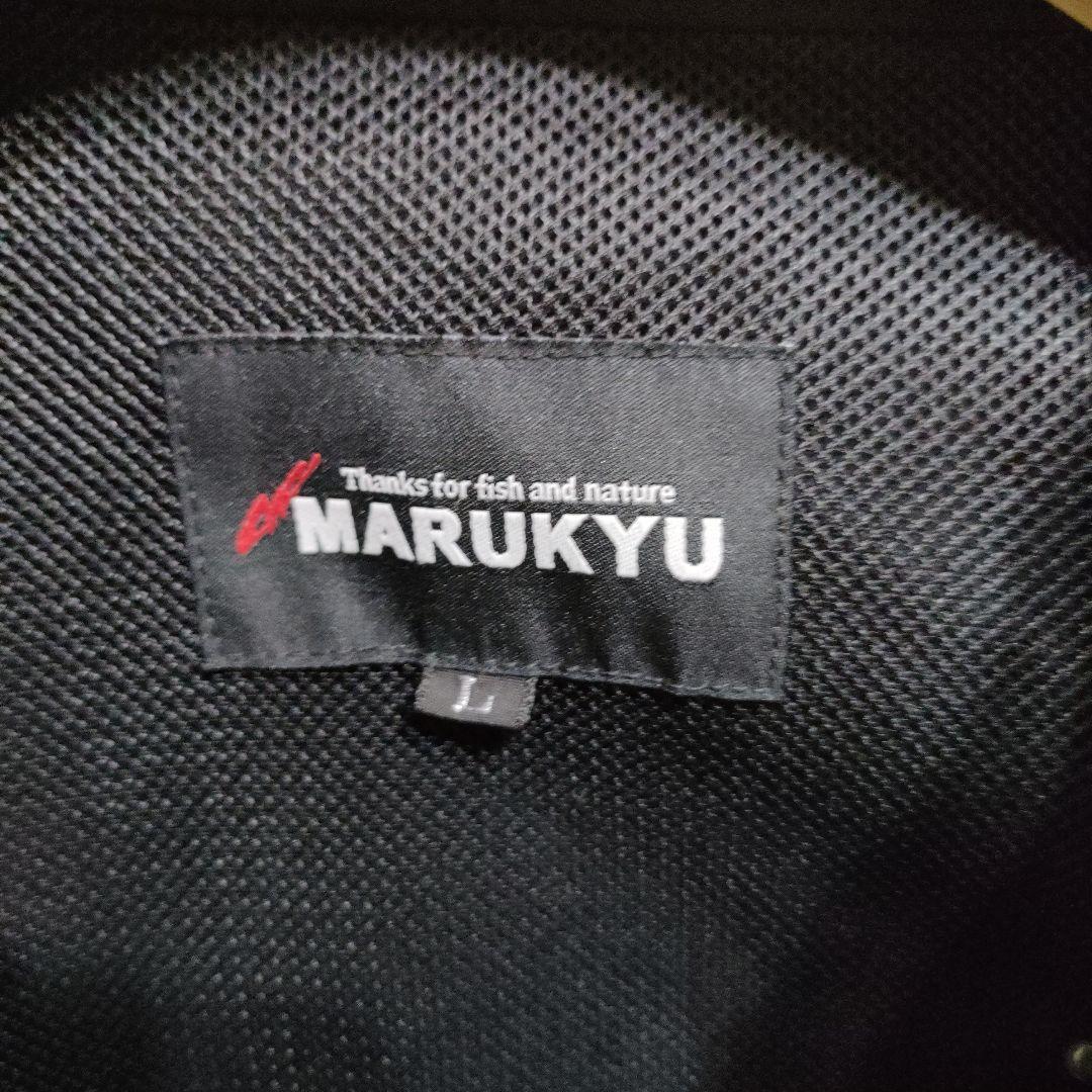 【MARUKYU】マルキュー撥水ストレッチジャケット・パンツL 上下セット 黒