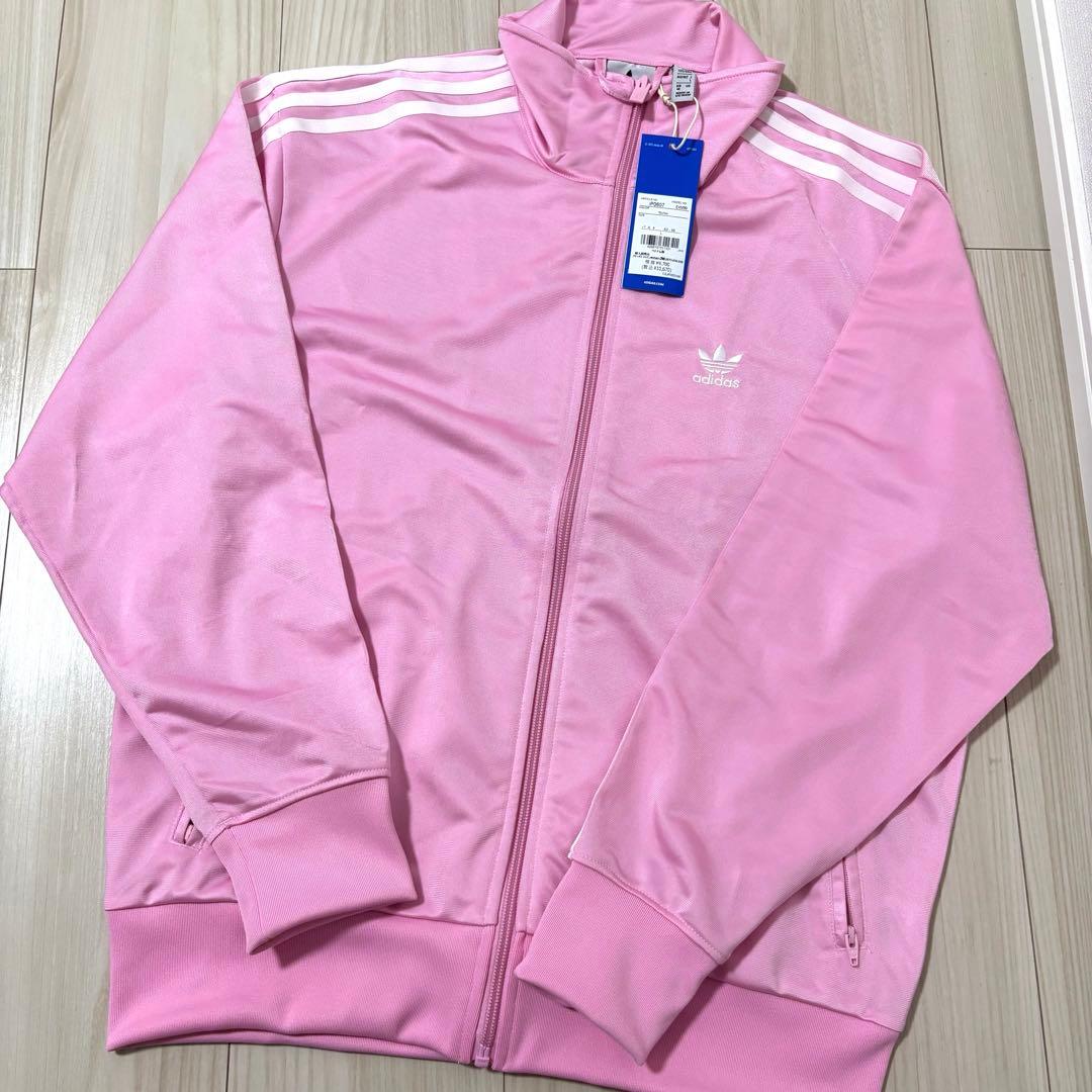 新品 adidas ファイヤーバード上下セット L ピンク