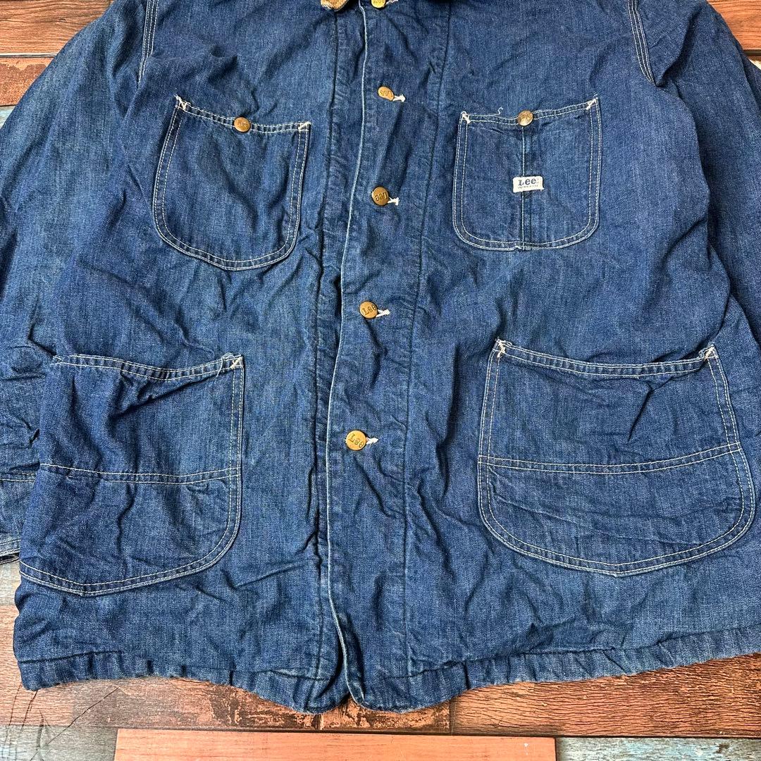 極美品　60S 70S ヴィンテージ古着　Lee デニムカバーオール 81-LJ