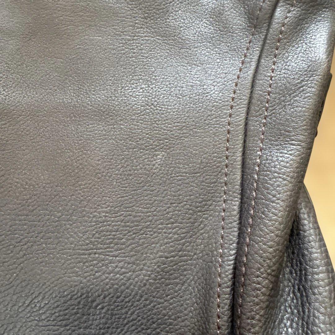 土屋鞄　限定色　トーンオイルヌメ ソフトミディアムバックパック　ネイビー