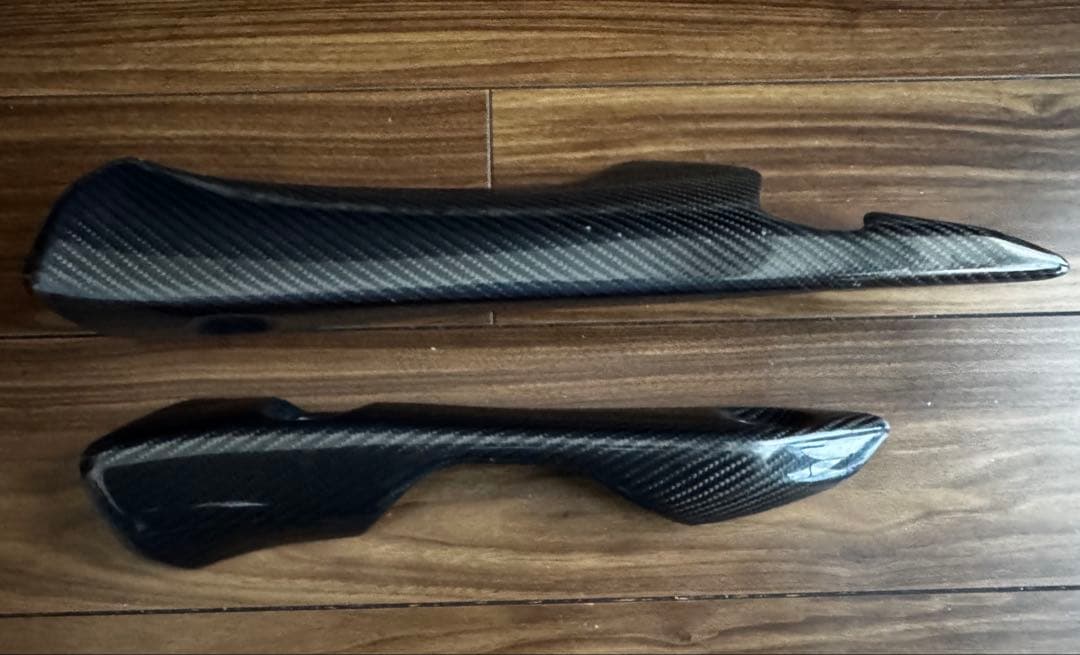 新型Hayabusa用　カーボンマフラーカバー