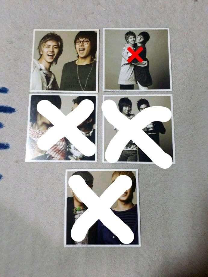 Super Junior ジャケットサイズカード バラ売り可 ジャケカ