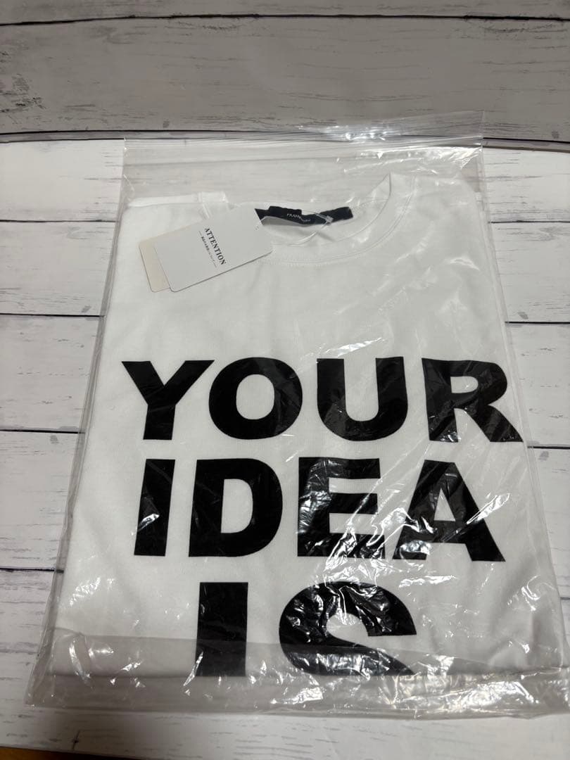 FRAMeWORK ロゴロンTee ホワイト