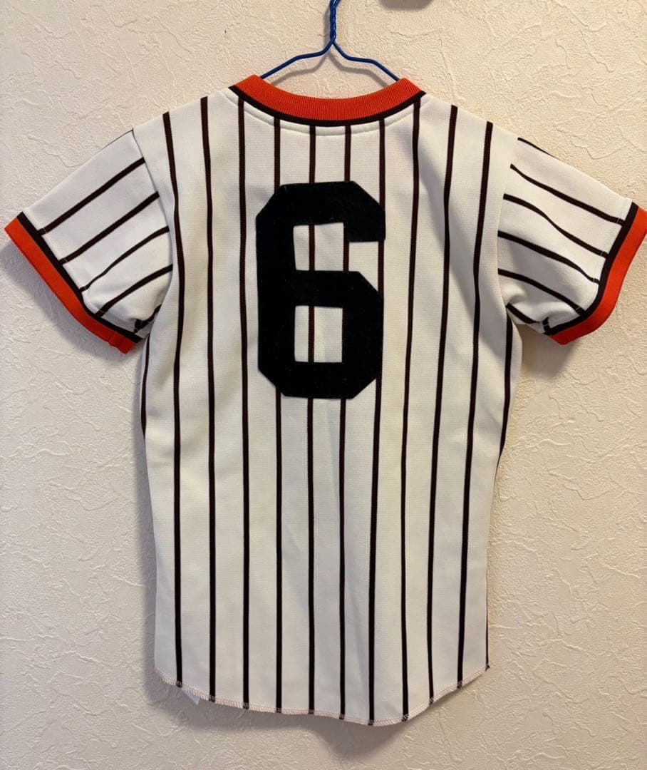 【レア】 福岡 ダイエー ホークス ユニフォーム 120 ストライプ キッズ