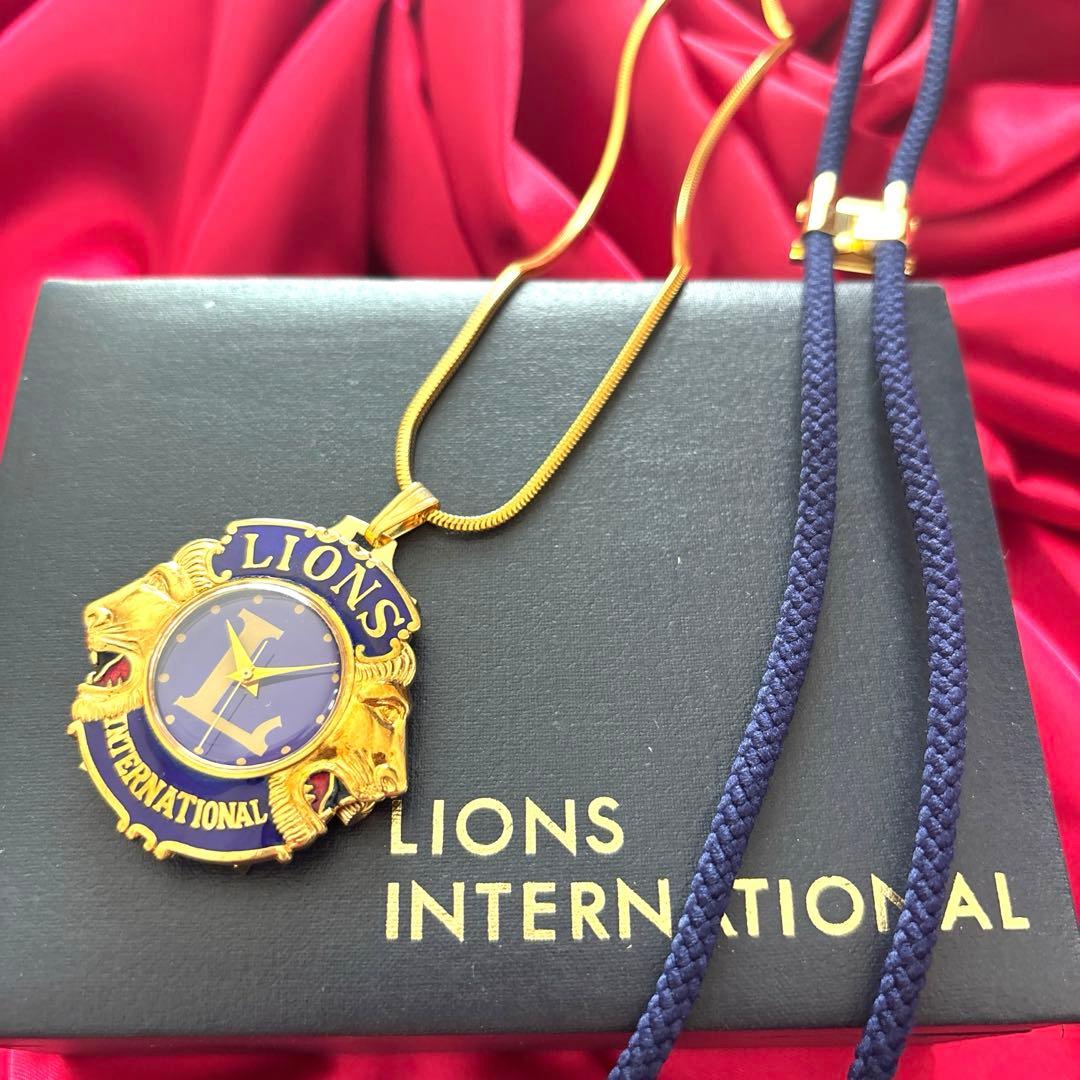 ライオンズクラブメンバーズウォッチ　手巻き 時計 17石 RICOH リコー