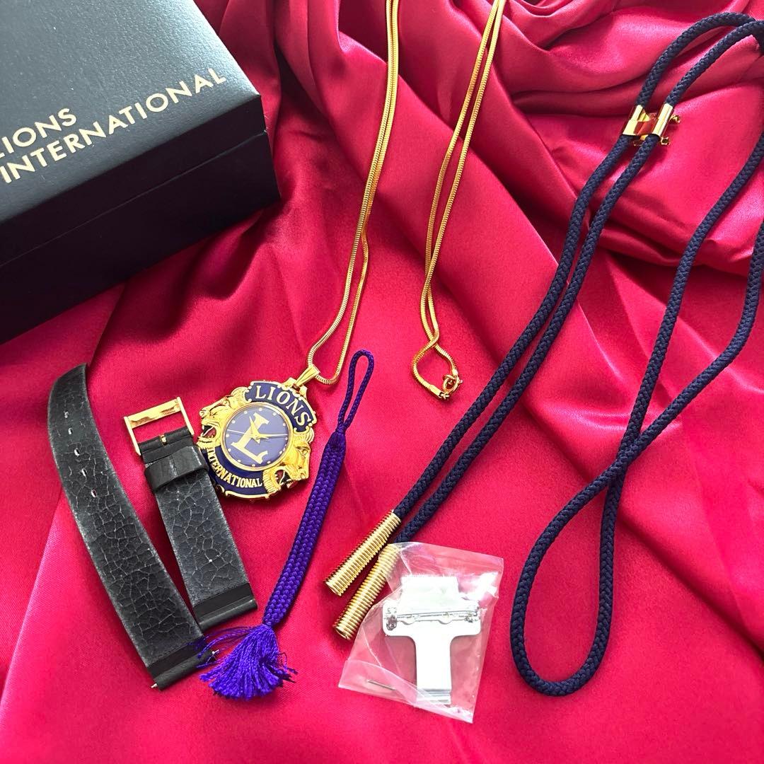 ライオンズクラブメンバーズウォッチ　手巻き 時計 17石 RICOH リコー