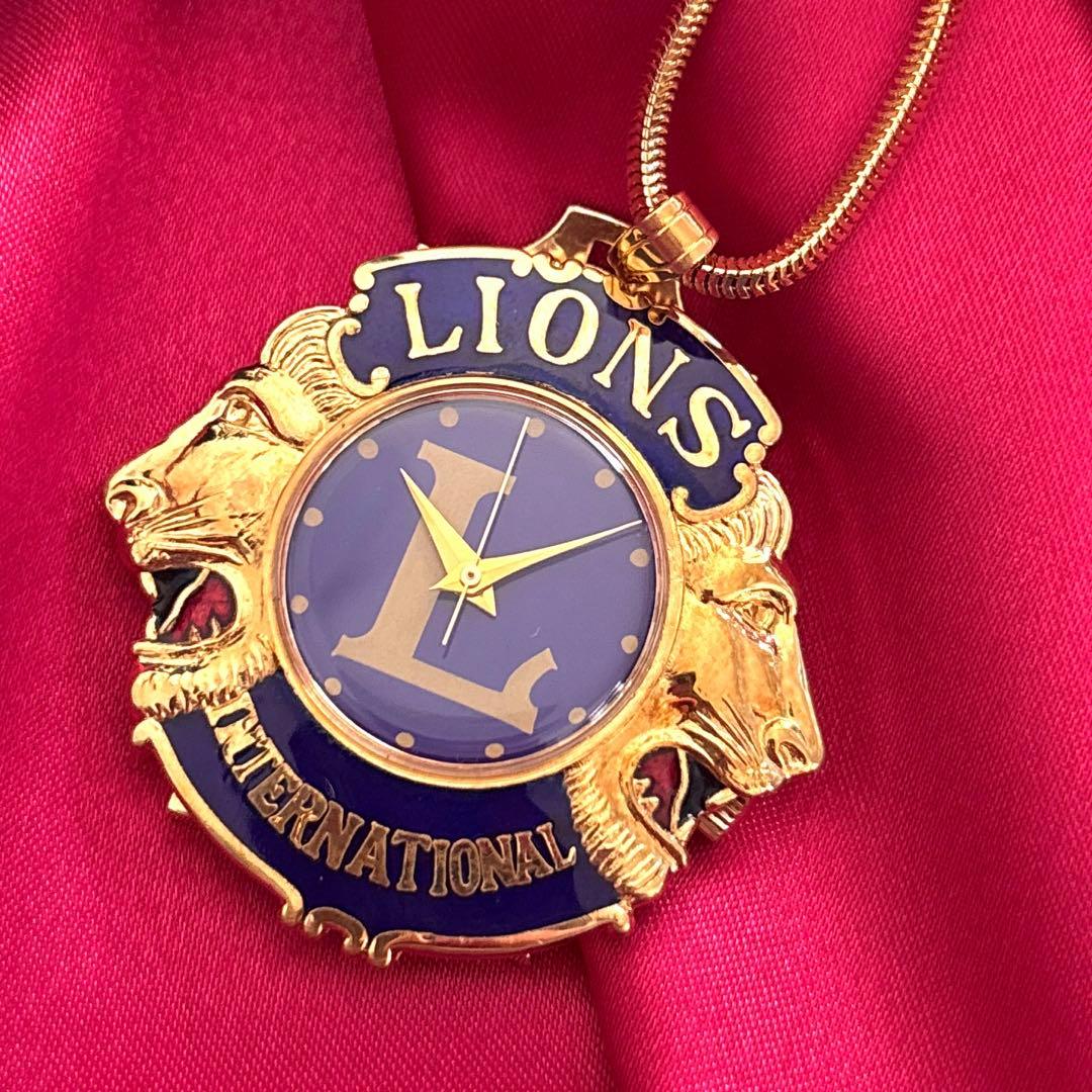 ライオンズクラブメンバーズウォッチ　手巻き 時計 17石 RICOH リコー