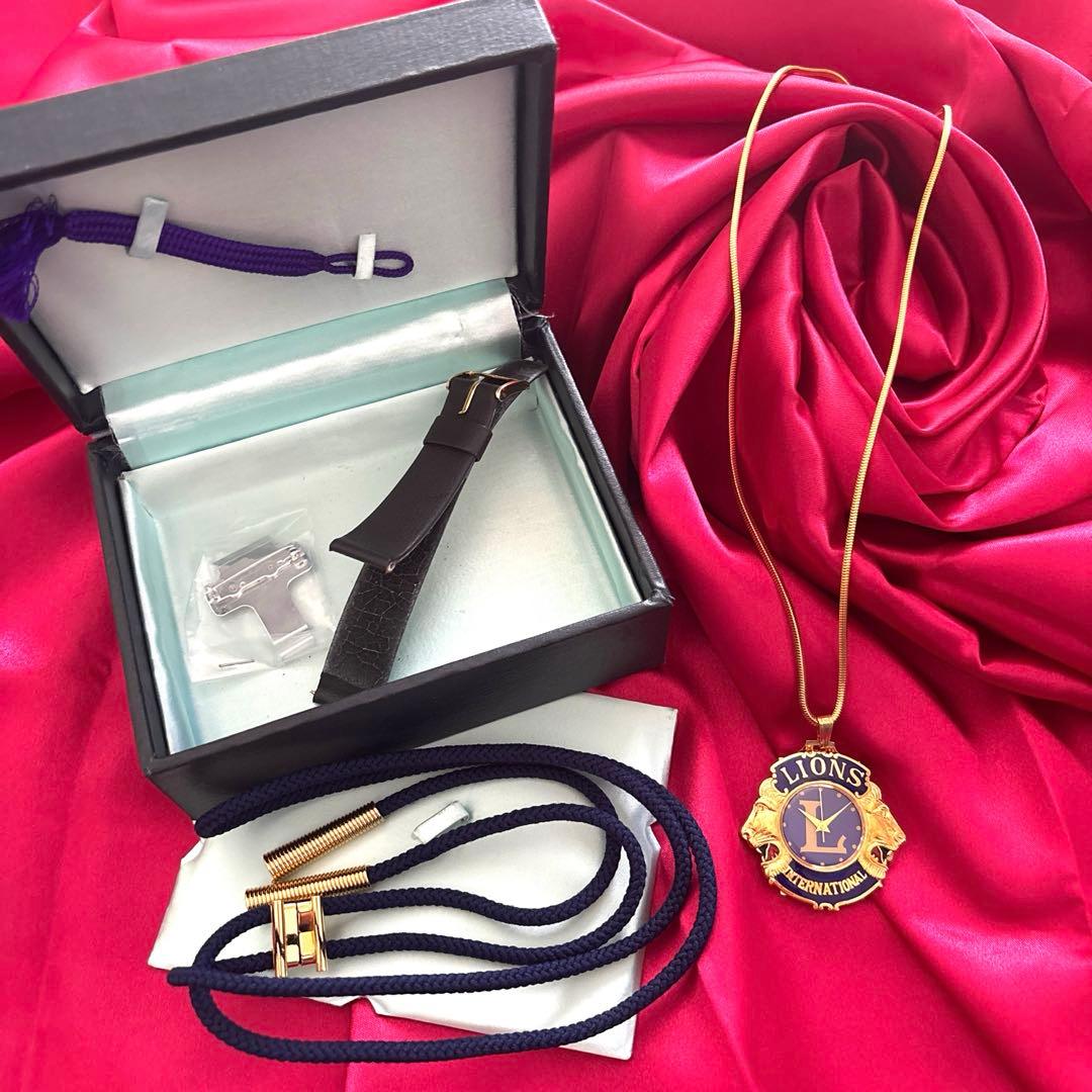 ライオンズクラブメンバーズウォッチ　手巻き 時計 17石 RICOH リコー