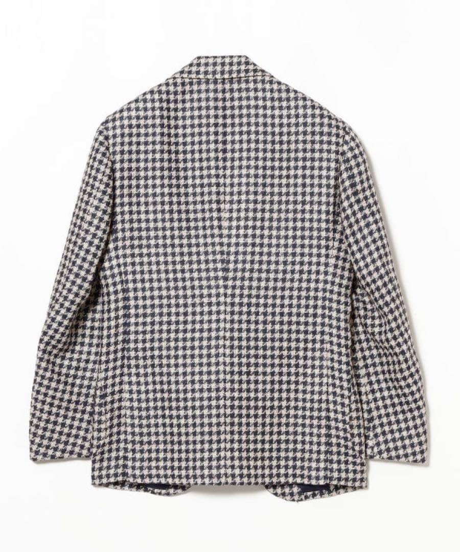 FERLA ミックスファブリック ハウンドトゥース ジャケット　42