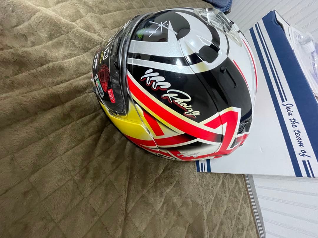 Arai RX-7X Nakano X レーシングスポイラースモークシールド付
